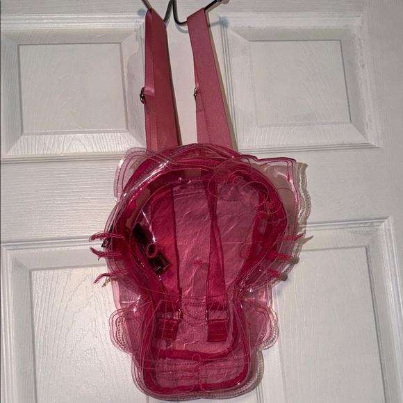 Pink Transparent Character Backpack - Picture 4 of 7